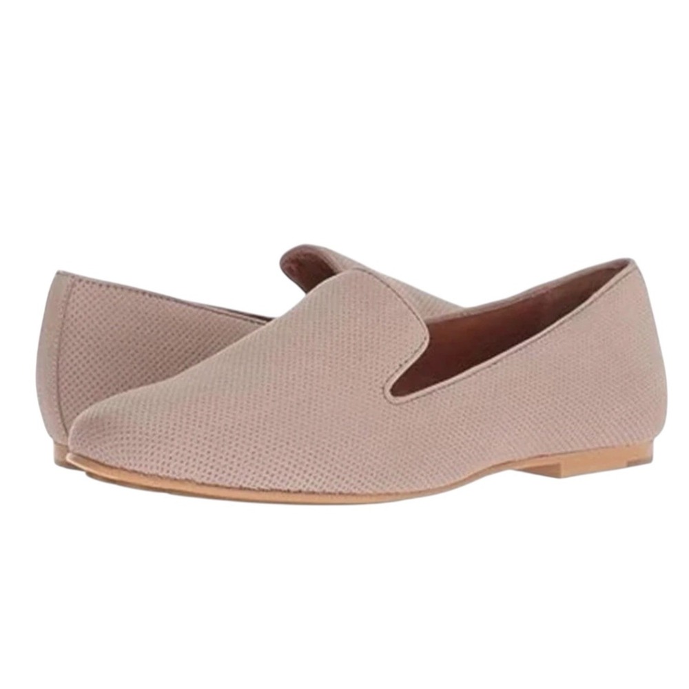 Gentle Souls by Kenneth Cole Women Eugene 2 Perforated Loafer Tan Leather Size 9